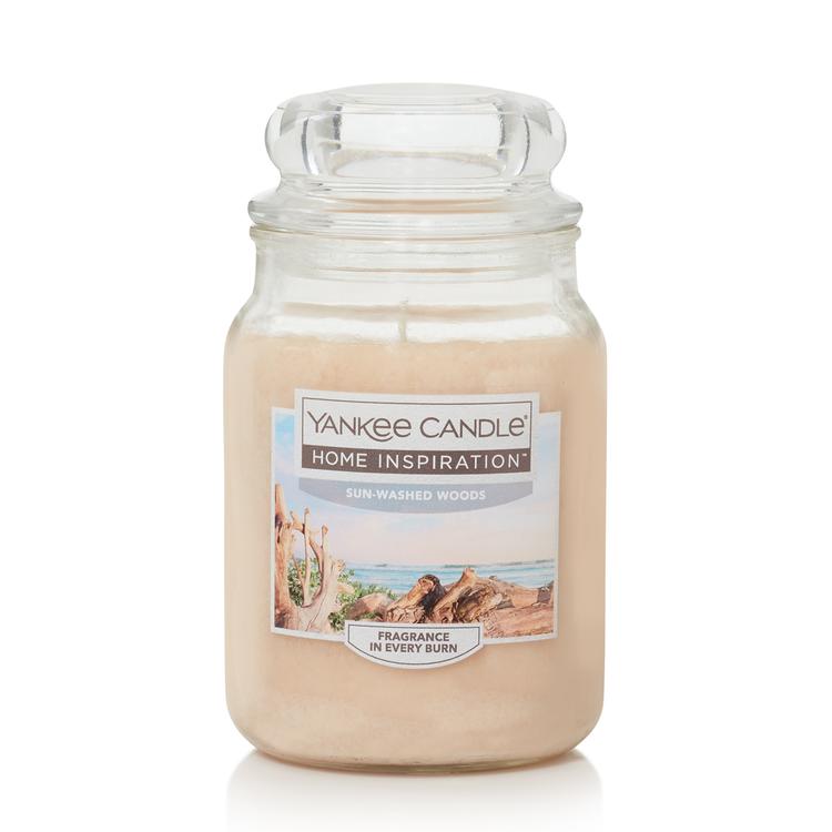Yankee Candle® Home Inspiration 19oz. Sunwashed Woods Jar Candle