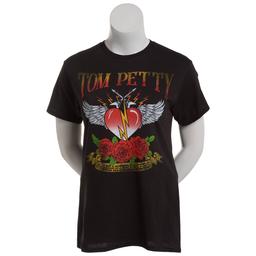 Juniors Hybrid Promotions Tom Petty Heartbreaker Boyfriend Tee