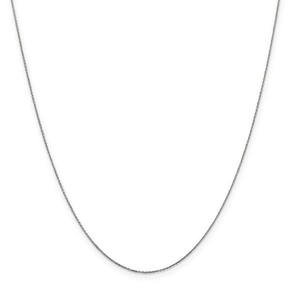 Gold Classics&#40;tm&#41;10kt. 0.6mm 20in. Diamond Cut Chain Necklace - image 