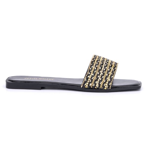 Womens Olivia Miller Victoria Slide Sandals