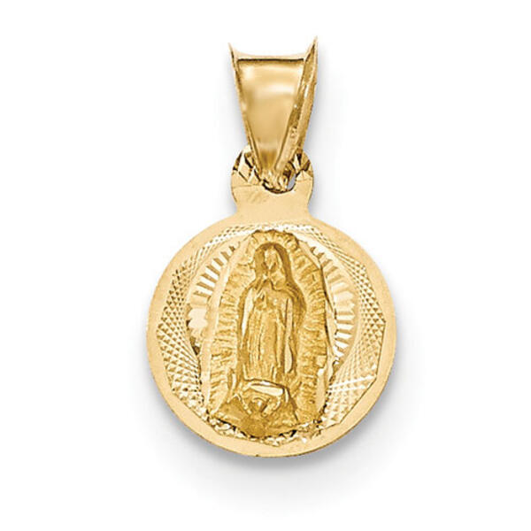 Gold Classics&#40;tm&#41; 14kt. Gold Lady of Guadalupe Pendant - image 