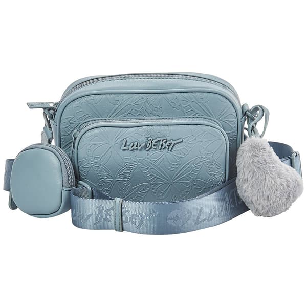 Luv Betsey by Betsey Johnson Lia Camera Crossbody - Blue