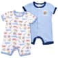 Baby Boy (3-9M) Little Beginnings 2pk. All Star Romper Set - image 1