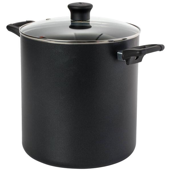 T-Fal&#40;R&#41; Essentials 12qt. Black Stock Pot - image 