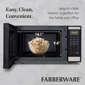Farberware® 1.1 cu. ft. Black 1000 Watt Countertop Microwave Oven - image 5