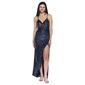 Juniors Emerald Sundae Shimmer & Glory Ruffled Maxi Dress - image 1