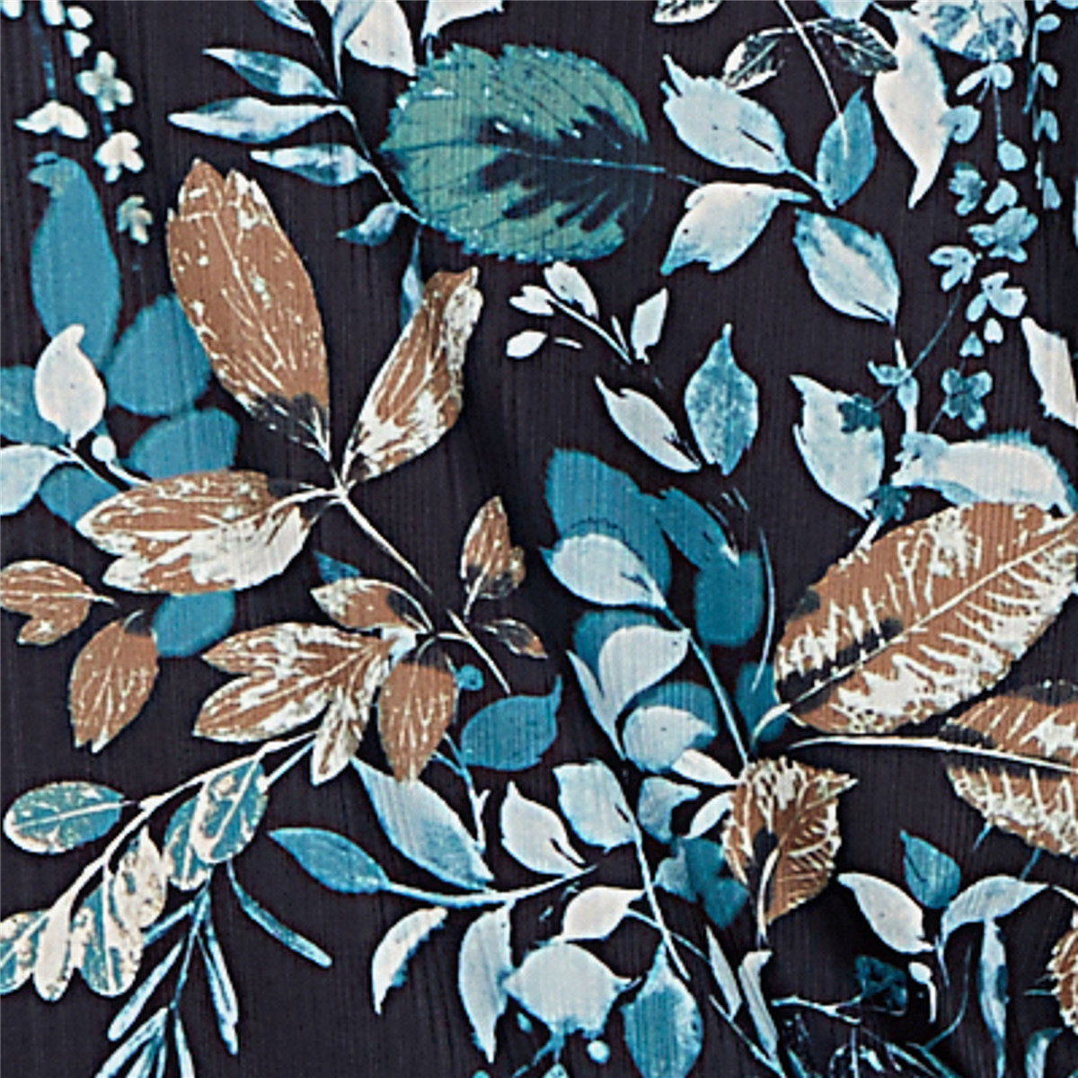 Petite Emaline Key Items Long Sleeve Cowl Neck Floral Blouse