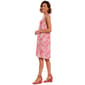 Womens Harlow & Rose Sleeveless Tropical Leaf Shift Dress - image 3