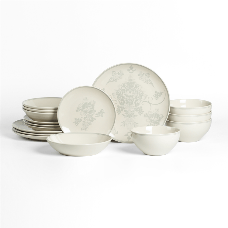 Stone Lain Opal 16pc. Stoneware Dinnerware Set