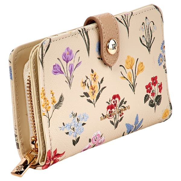 Womens Nanette Lepore Brady Zip Back Wallet - Boho Garden
