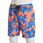 Young Mens Quiksilver Hibiscus Print Volley Shorts - image 1