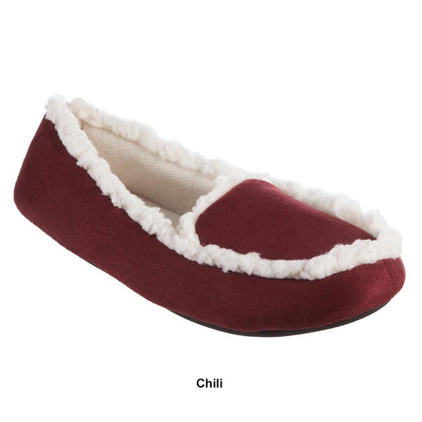 Womens Isotoner Alex Moccasin Slippers