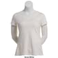 Plus Size Architect&#174; Short Sleeve Slub V-Neck Tee - image 7