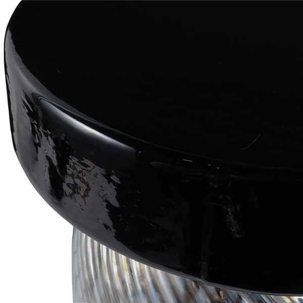 Sagebrook Home Salta Large Glass Art  Accent Table