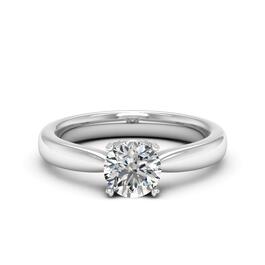 Moluxi&#40;tm&#41; Sterling Silver 1ctw. Moissanite Ring