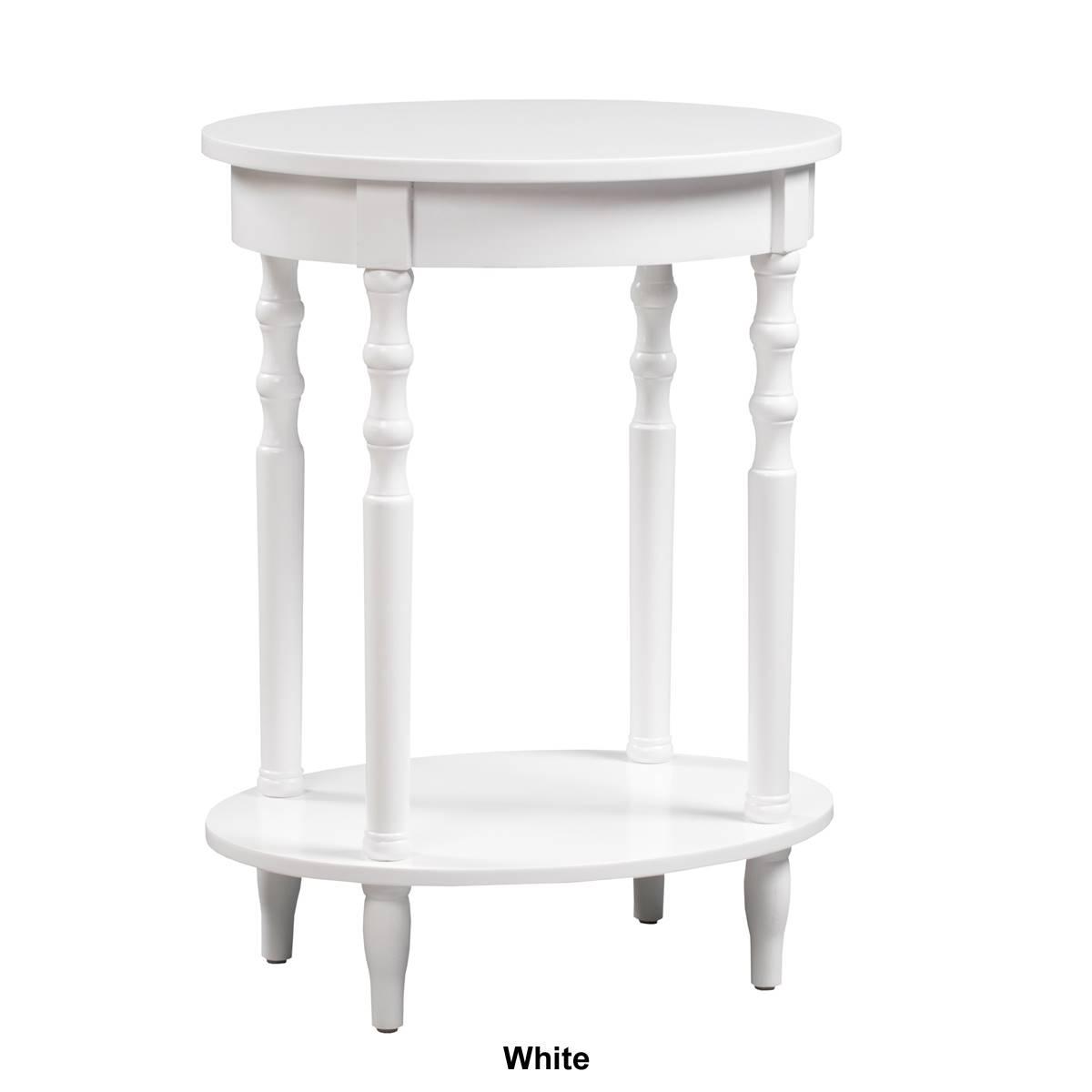 Convenience Concepts Classic Living Rooms Brandi Oval End Table