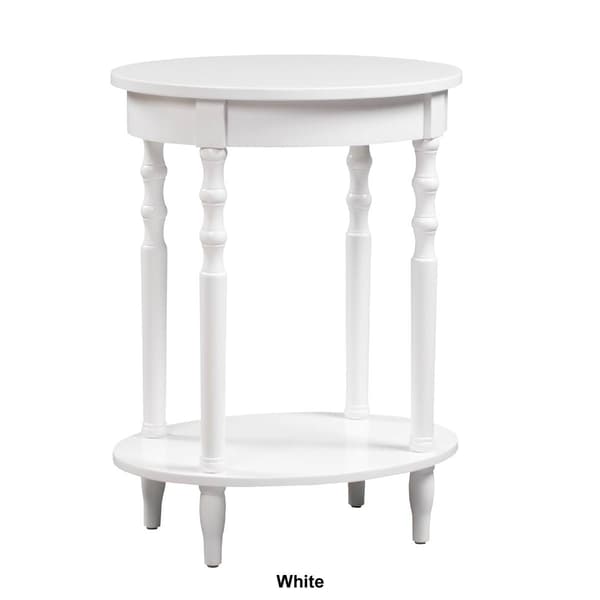 Convenience Concepts Classic Living Rooms Brandi Oval End Table