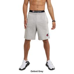 Mens Champion Screened Logo Jersey Knit Active Shorts