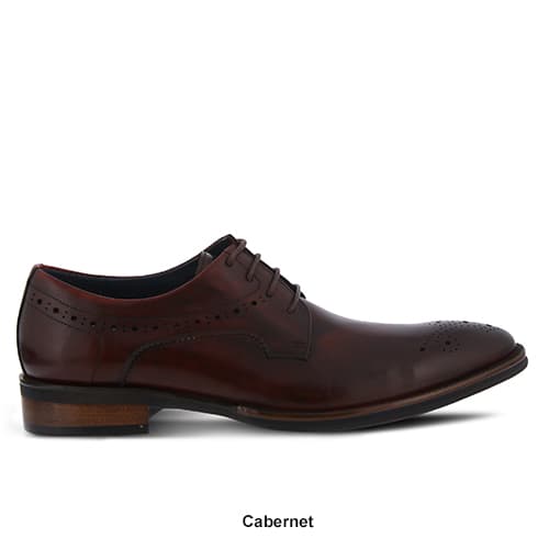 Mens Spring Step Charlie Wing Tip Oxfords