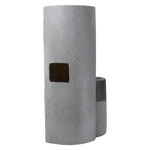 Northlight Seasonal 24in. Speckled Modern Style Rainfall Fountain