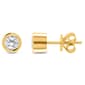 Nova Star&#40;R&#41; Yellow Gold 1/2ctw. Lab Grown Diamond Stud Earrings - image 1