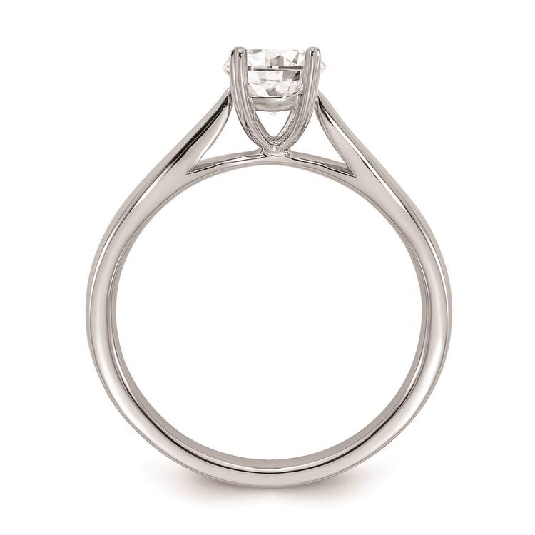 Pure Fire 14kt. White Gold 1/2ct Certified Lab Grown Diamond Ring