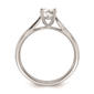 Pure Fire 14kt. White Gold 1/2ct Certified Lab Grown Diamond Ring - image 2