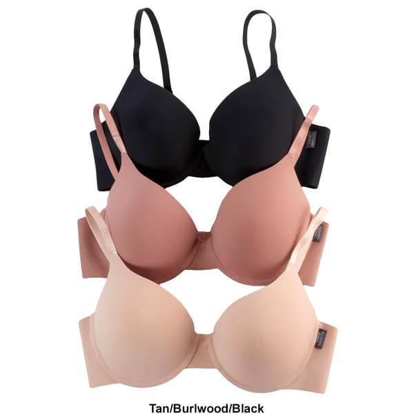Womens Vince Camuto 3pk Spacer Scuba Laser T-Shirt Bra VCO51665BV