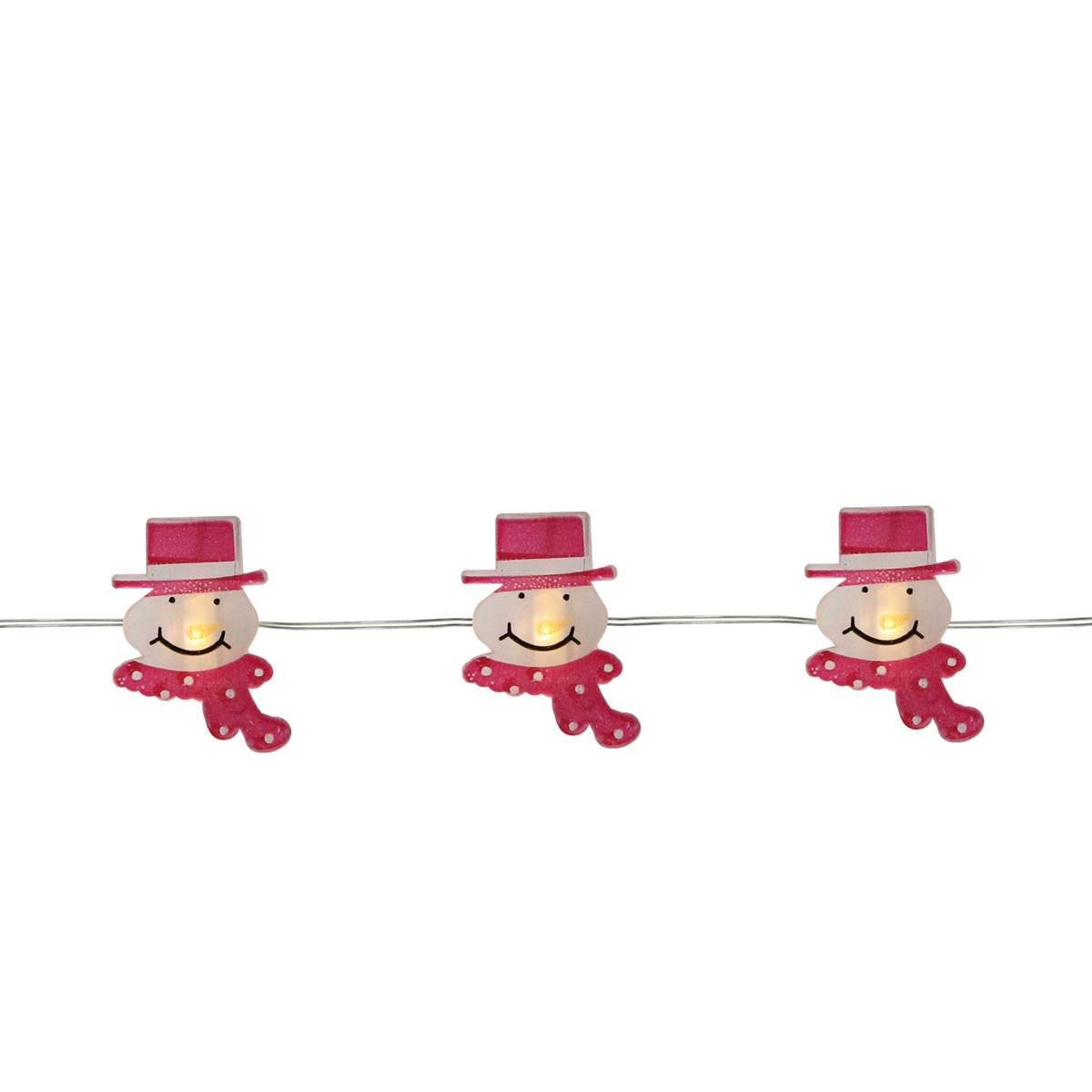 Northlight Seasonal 20ct. Snowmen LED Christmas Lights