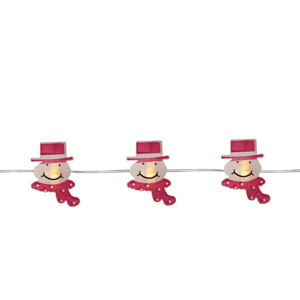 Northlight Seasonal 20ct. Snowmen LED Christmas Lights - image 