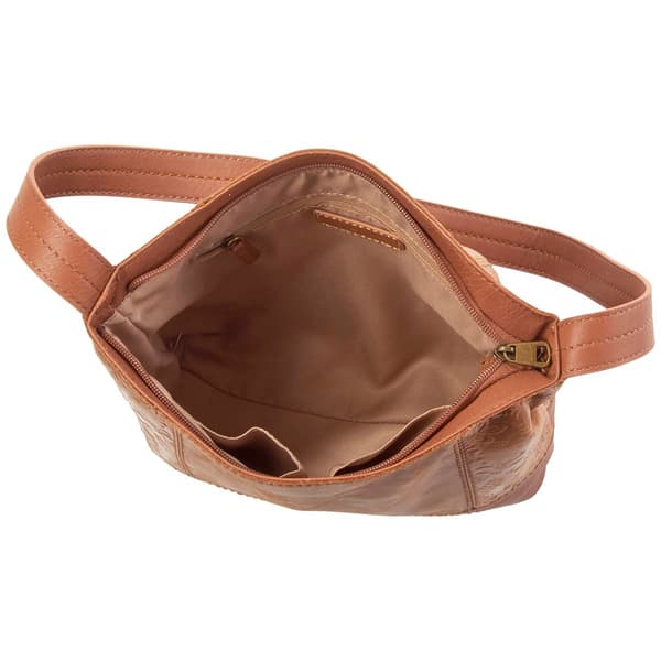 The Sak De Young Hobo - Tobacco Floral Emboss