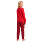 Girls OurFamJam Long Sleeve Penguin Family Joggers Pajama Set - image 2
