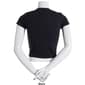 Juniors Poof! On The DL Jersey Baby Tee - image 2