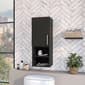 FM FURNITURE Praia Black Medicine Cabinet - image 2