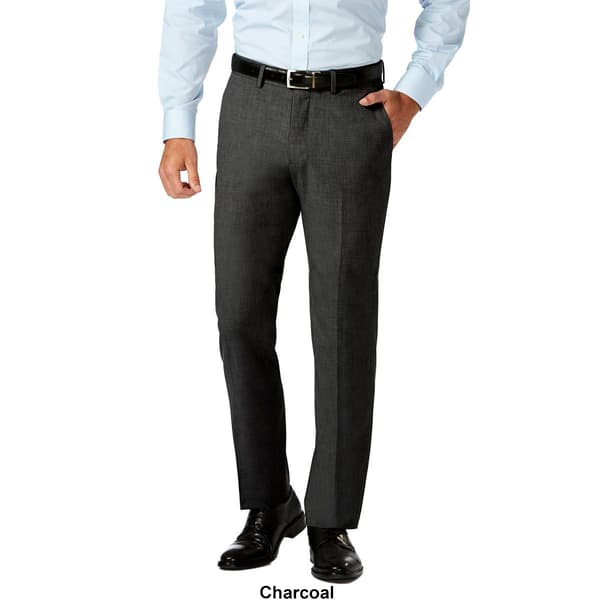 Mens J.M. Haggar&#8482; 4-Way Stretch Dress Pant - Slim Fit Flat Front