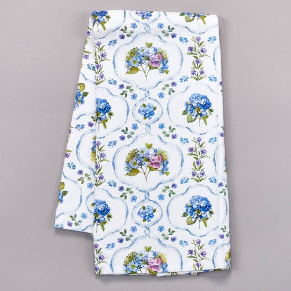 Kay Dee Floral Trellis Kitchen Towel - image 