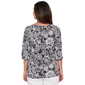 Petite Ruby Rd. California Dreaming 3/4 Sleeve Floral Blouse - image 2