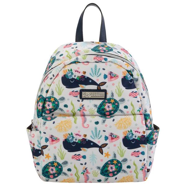 Lily Bloom Eden Backpack - Ocean Turtles - image 