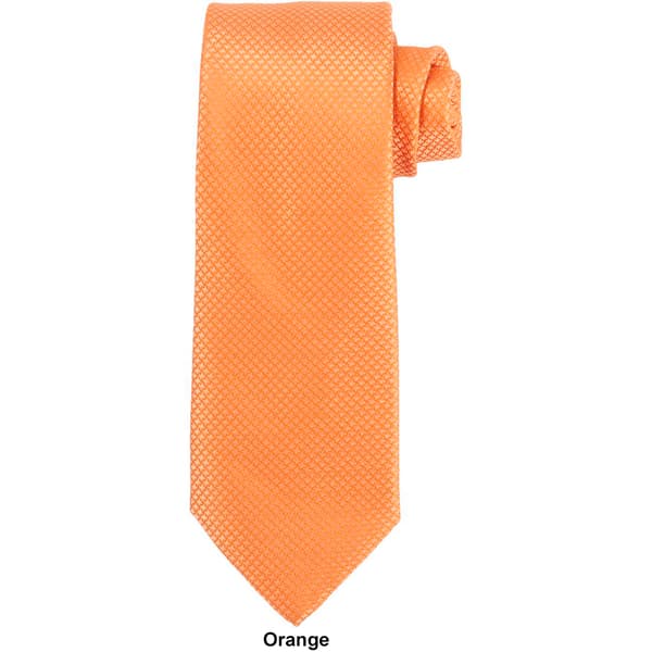 Mens John Henry&#174; Moor Houndstooth Solid Tie