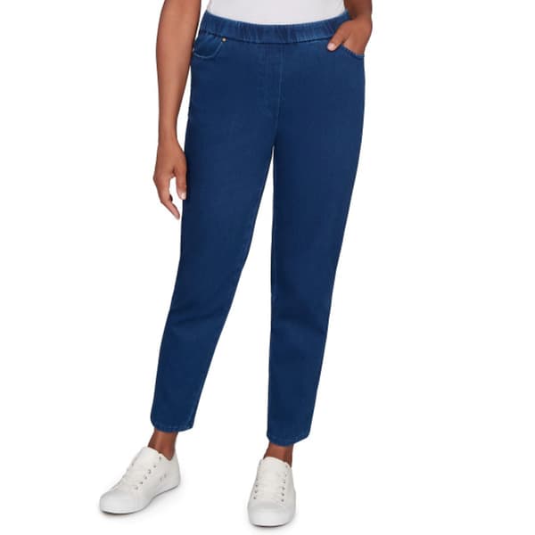 Petite Alfred Dunner Sunset Canyon Denim Short Length Pants