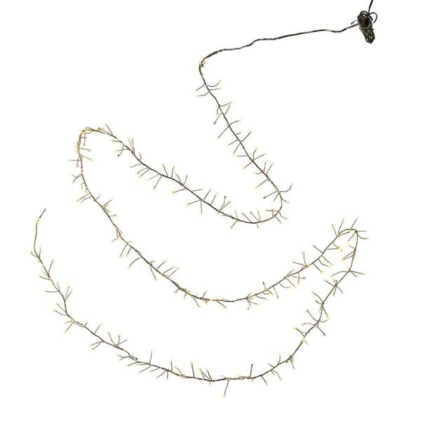 Kurt Adler 8ft. Warm White LED Twinkle Cluster Fairy Light Set