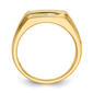Mens Gentlemens Classics™ 14kt. Gold 6-Stone 1/4ctw. Diamond Ring - image 2