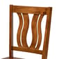 Baxton Studio Anesa Walnut Brown Finished Wood 5pc. Dining Set - image 5