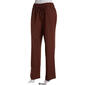 Womens Per Se 30in. Stripe Paperbag Waist Linen Casual Pants - image 3