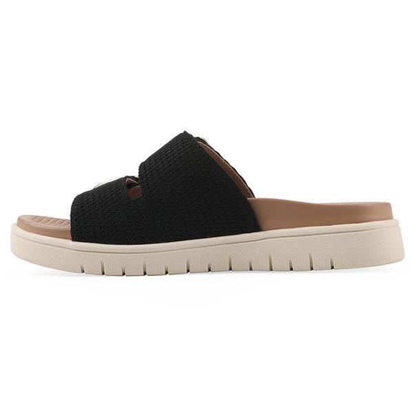 Womens White Mountain Nanny Recovery Slides