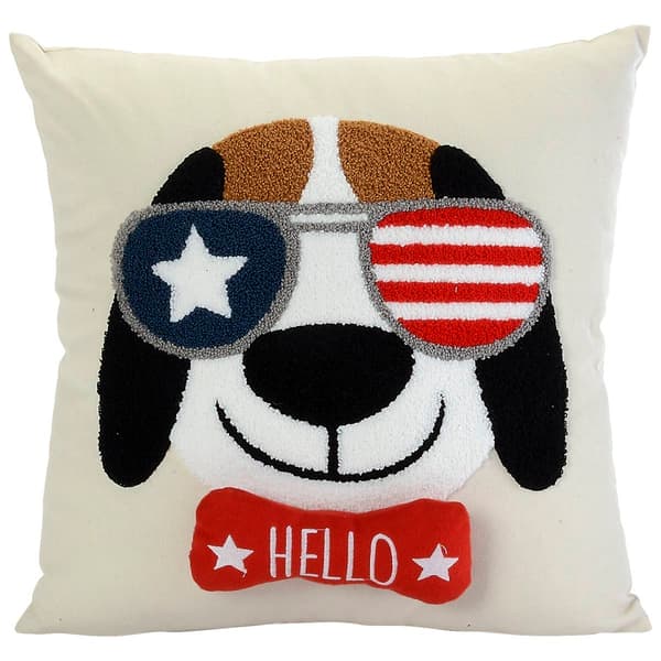 American Dog Decorative Pillow - 16x16 - image 