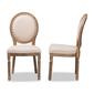 Baxton Studio Louis French Inspired Wood 2pc. Dining Chair Set - image 3