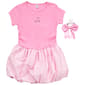 Girls (7-16) Sweet Butterfly Cherry Applique/Gingham Bubble Dress - image 2