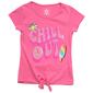 Girls &#40;7-16&#41; Star Ride&#174; Flip Sequin Chill Out Tee w/ Tie Front - image 2