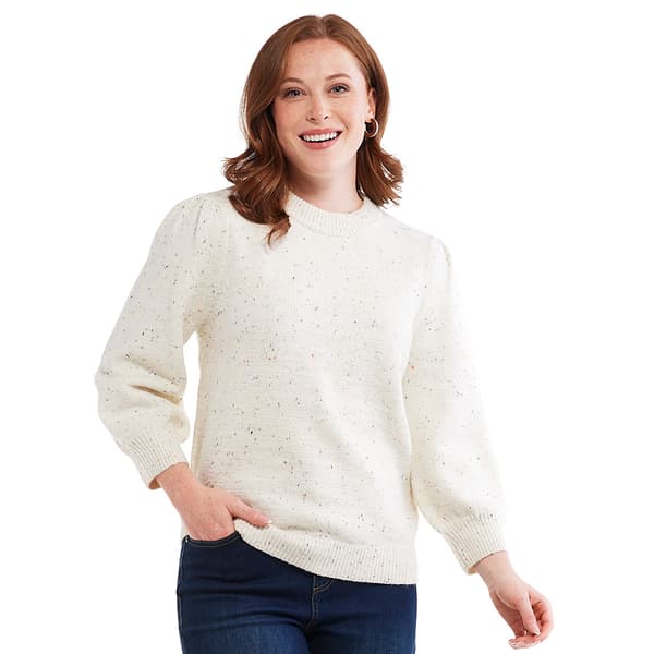Womens Architect&#40;R&#41; 3/4 Sleeve Speckled Pullover Sweater - image 
